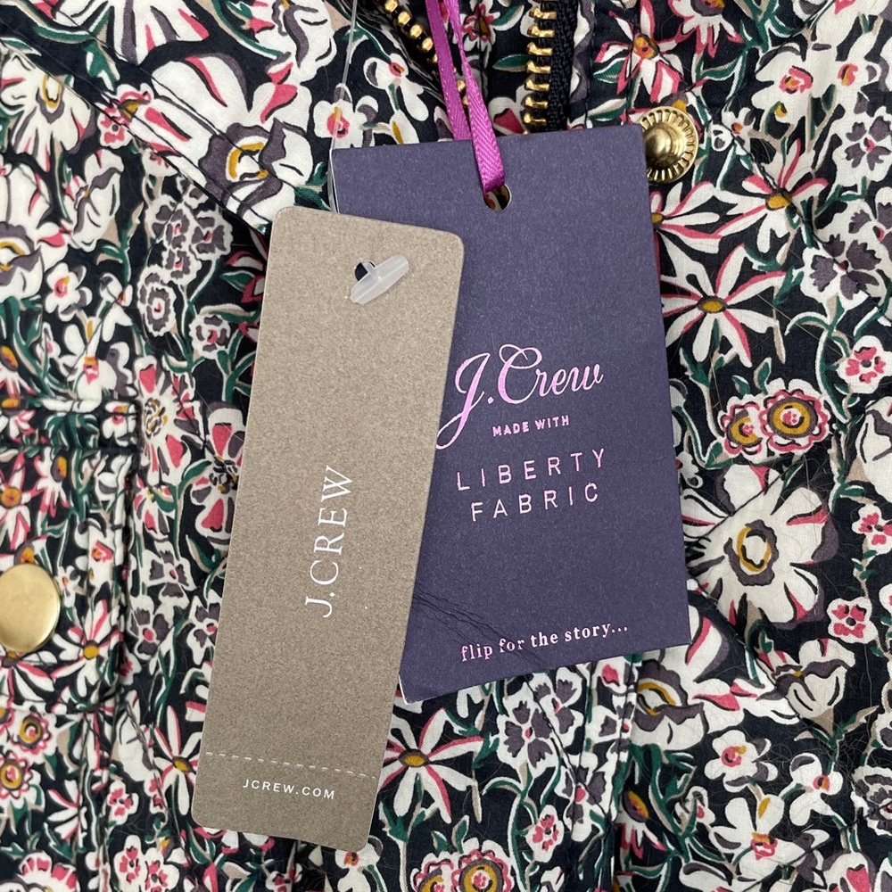J. Crew Liberty of London Quilted Downtown Field Jacket - Picture 8 of 11